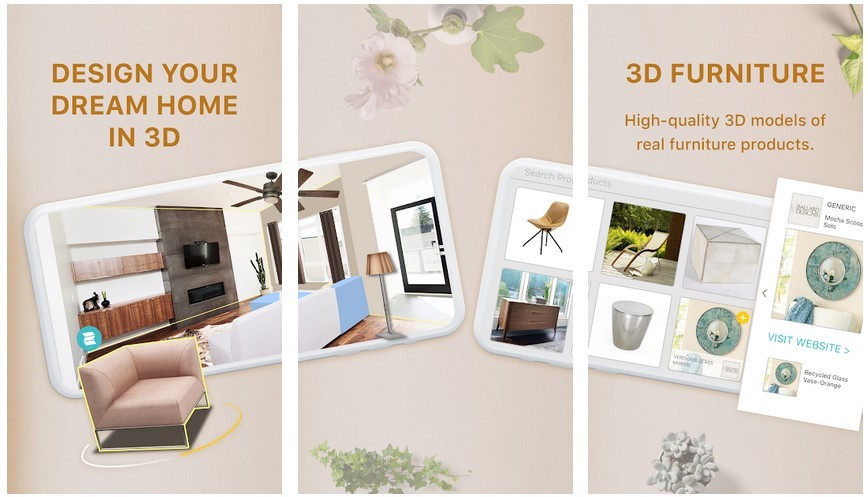 Aplikasi Homestyler – Interior Design & Decorating Ideas (Play Store)