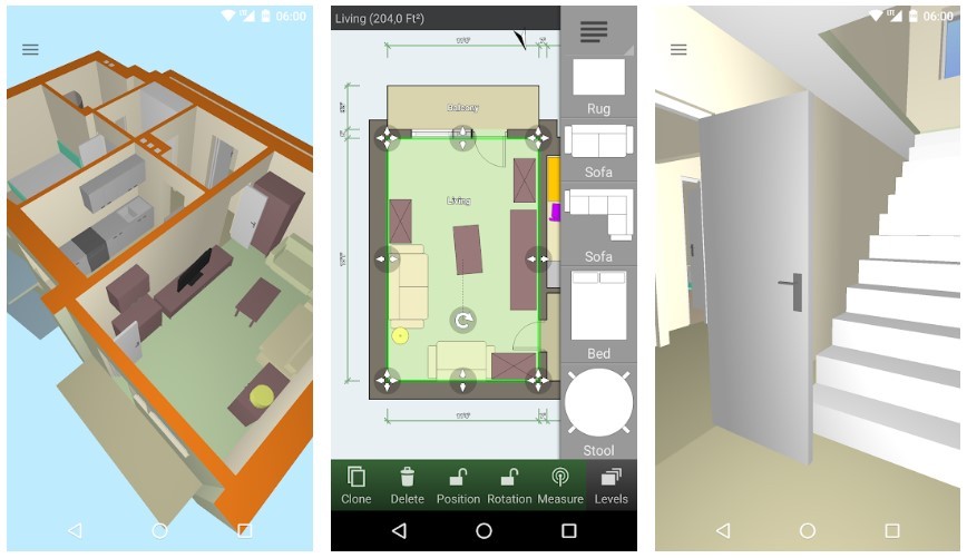 Aplikasi Floor Plan Creator(Play Store)