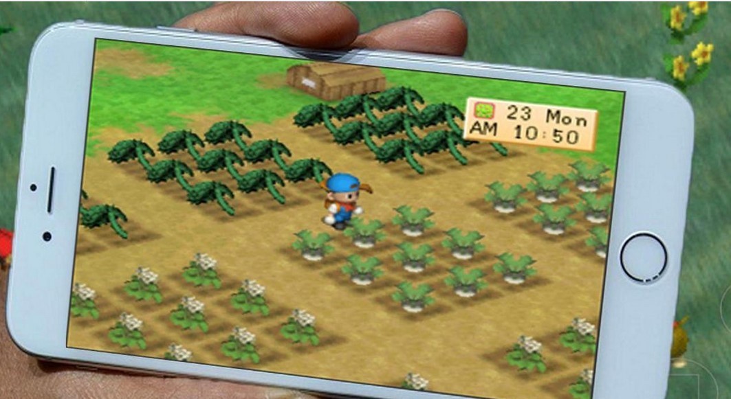 Memainkan Harvest Moon di Android (winudf.com)