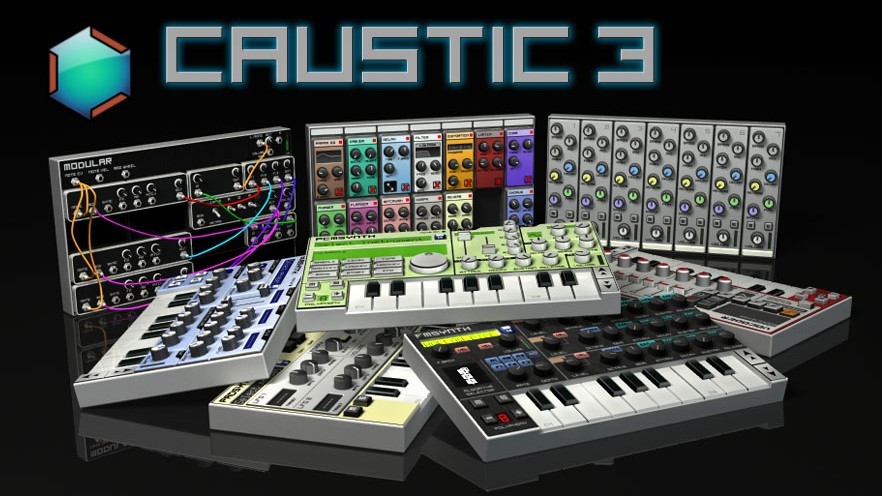 Aplikasi buat musik hip hop Caustic 3 (siglecellsoftware.com)