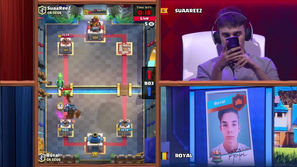 Pemain profesional Clash Royale (twitch.tv)