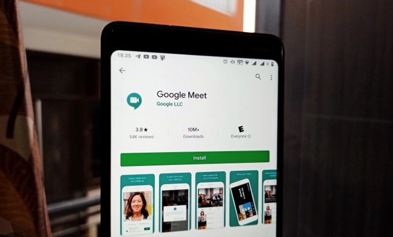 Aplikasi Google Meet (Beebom)