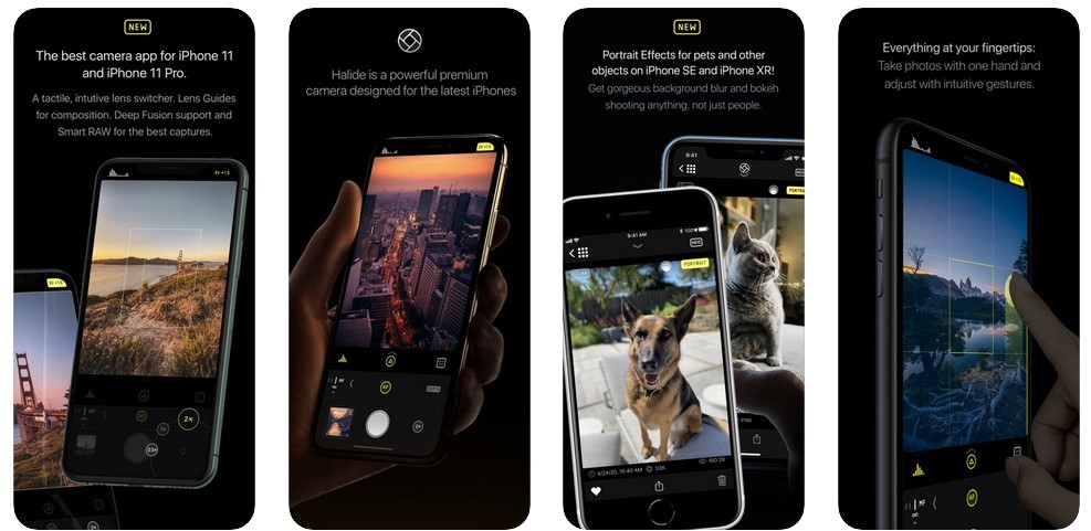 Aplikasi Halide Camera (App Store)