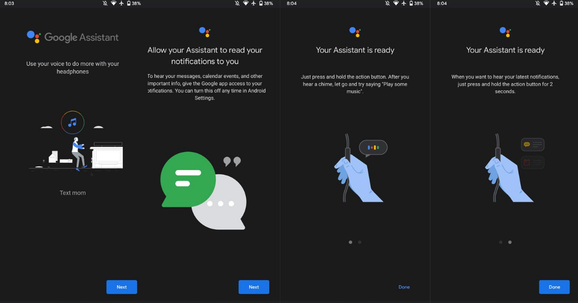 Google Assistant bica bacakan notifikasi (AndroidinfoTech)