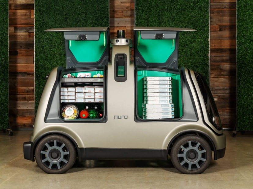 Mobil Nuro Pengirim Barang dan Makanan (Wired)