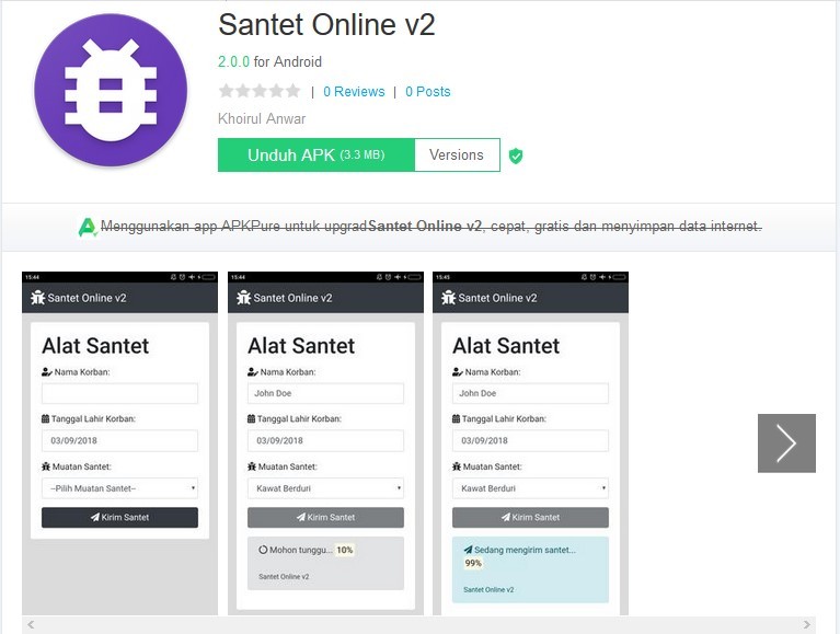 Aplikasi Santet Online (apkpure.com)