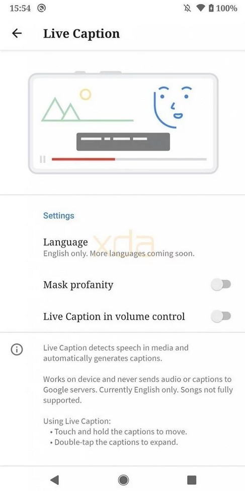 Pengaturan Live Caption (androidcentral.com)