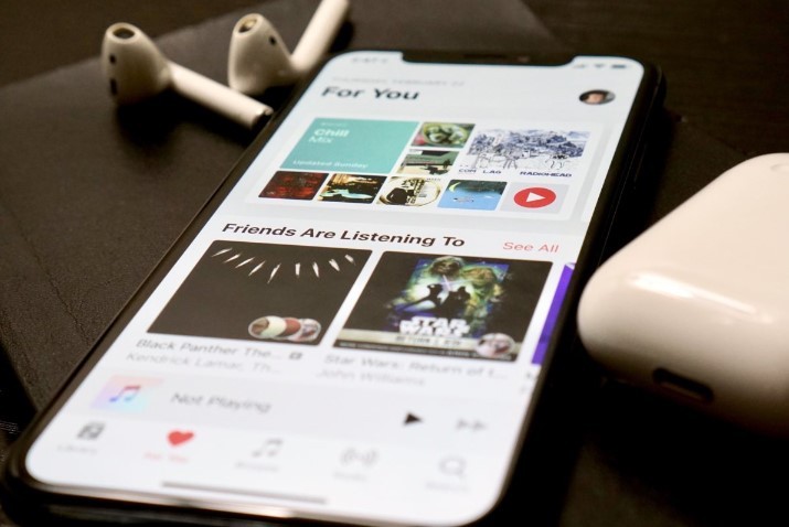 Aplikasi pemutar musik iPhone (idgesg.net)