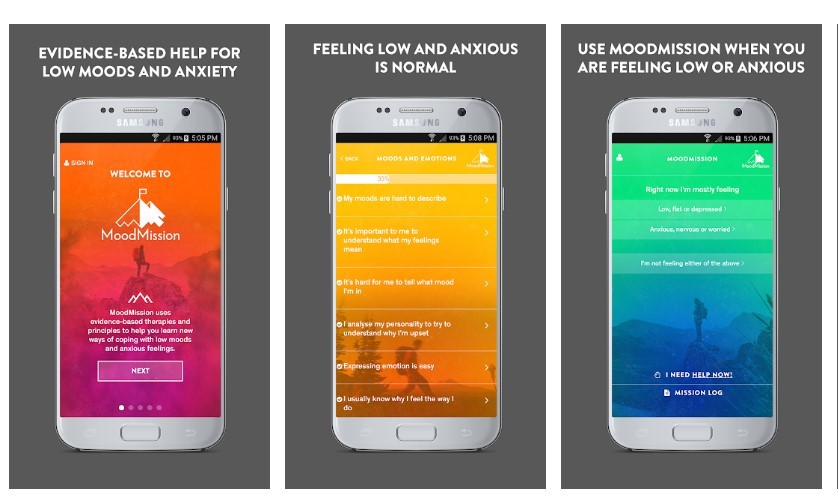 Aplikasi MoodMission (Google Play Store)