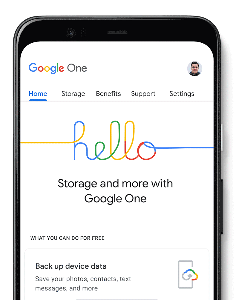 Fitur terbaru Google One (Blog Google)