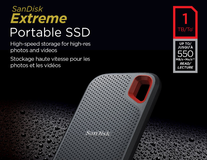 SanDisk Extreme Portable SSD (memoryc)