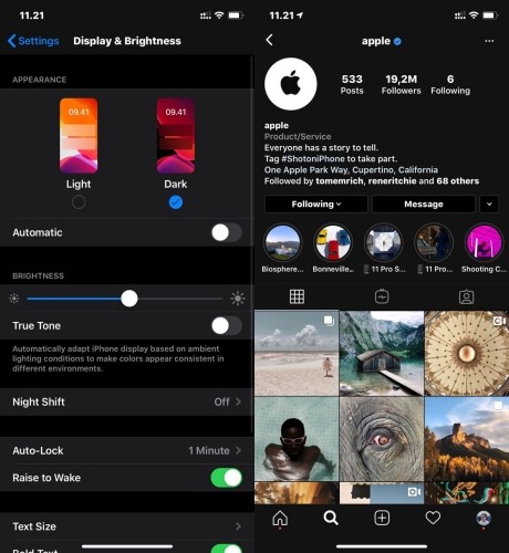 Dark Mode Is Now To Be Had To All Instagram Beta Users