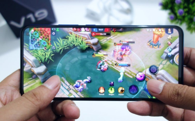 Tampilan Vivo V19 untuk game Mobile Legends (Gadgetren)