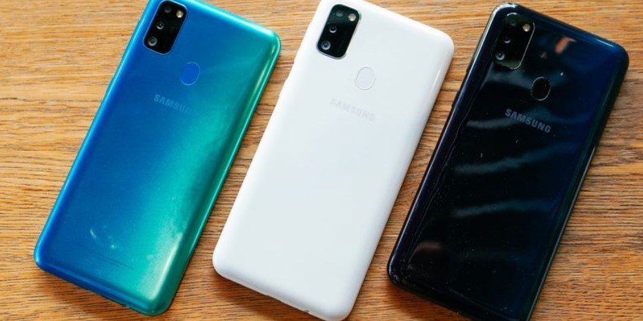 Tiga varian Samsung Galaxy M30S (kompas.com)