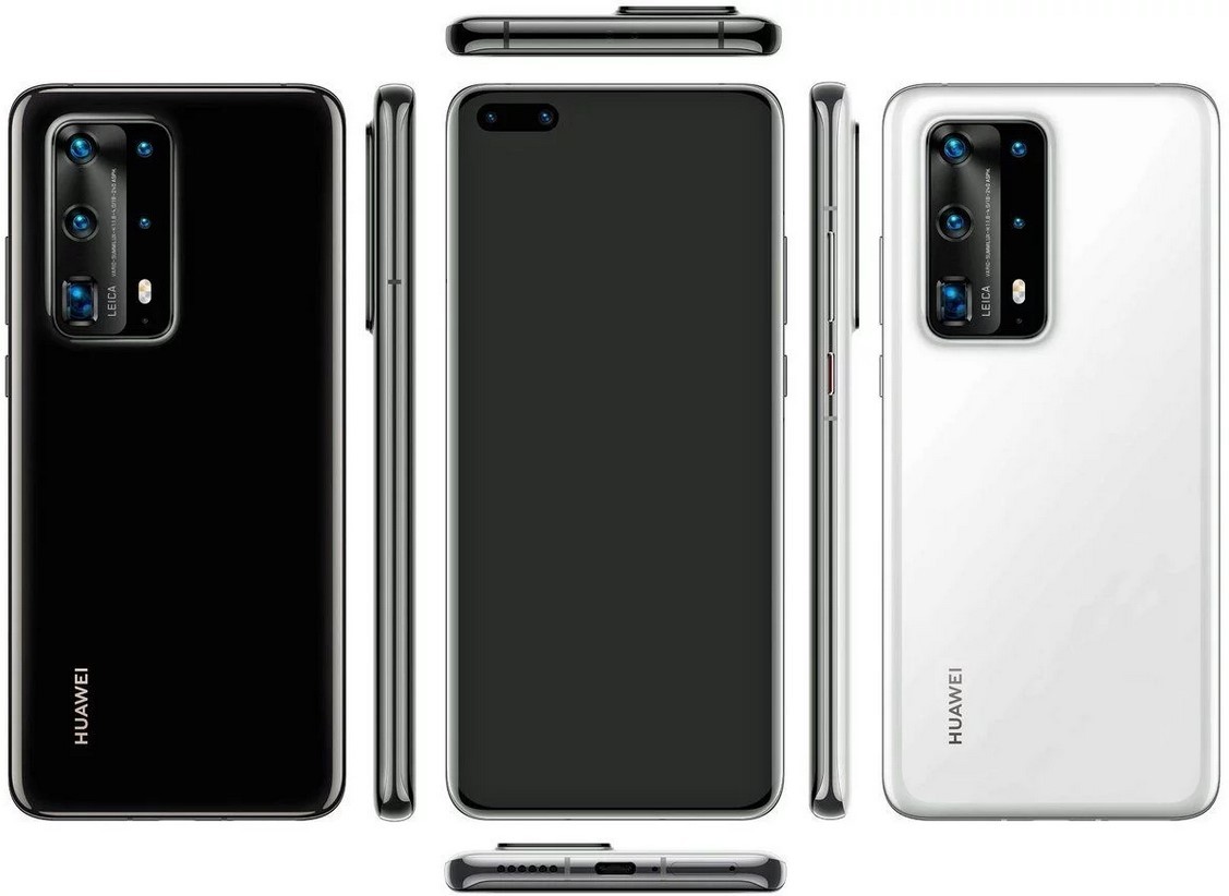 Tampilan Huawei P40 (Gizmochina)