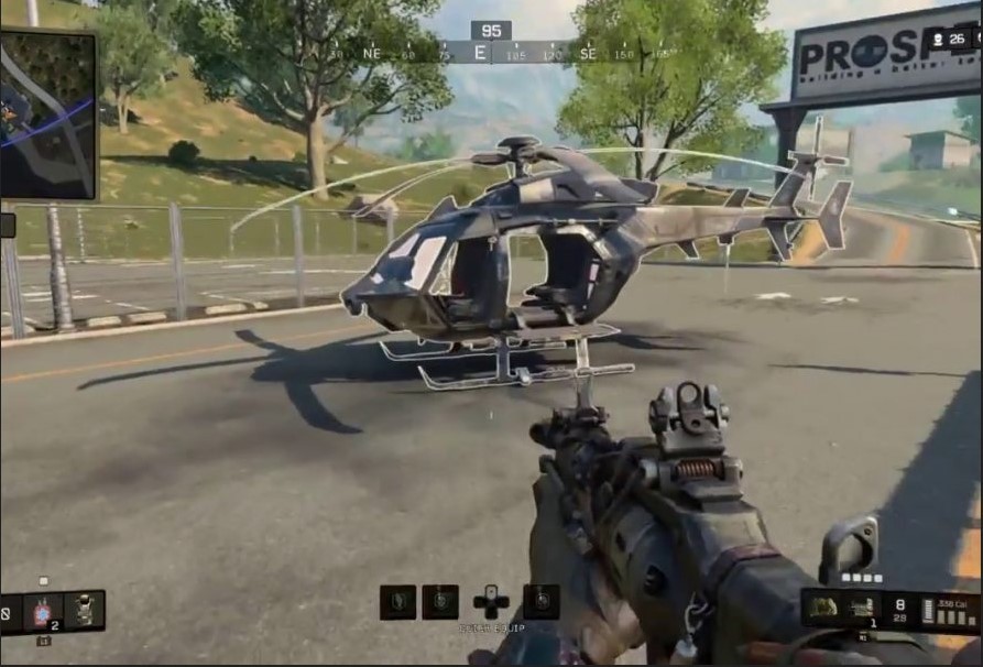 Helikopter Call of Duty (justpushstart.com)