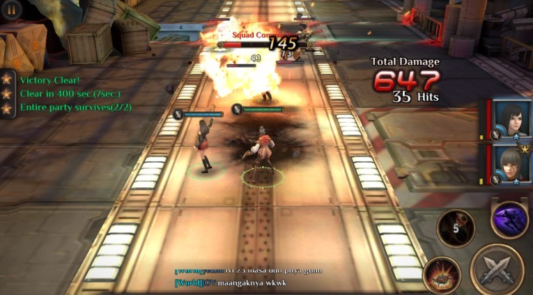 Gameplay pertempuran Final Fantasy (onlinefanatic.com)