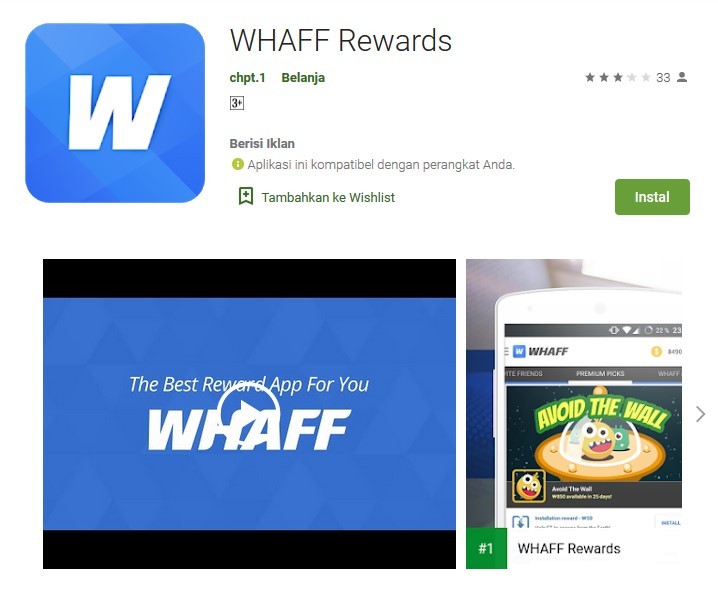 Apllikasi WHAFF Rewards (play.google.com)