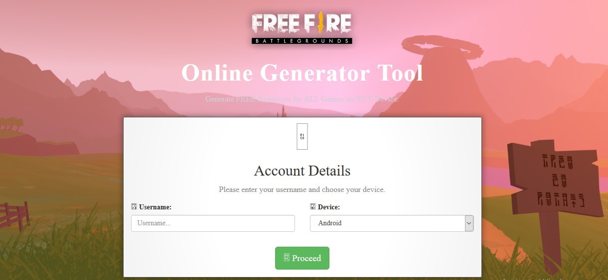Free Fire Online Generator Tool (notor.vip)