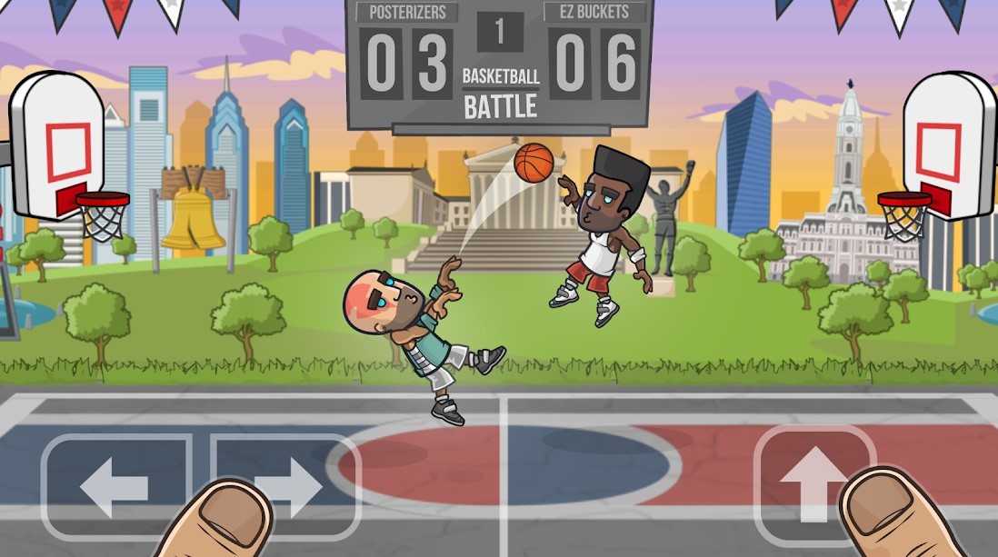 Game Basketball Battle (Play Store)