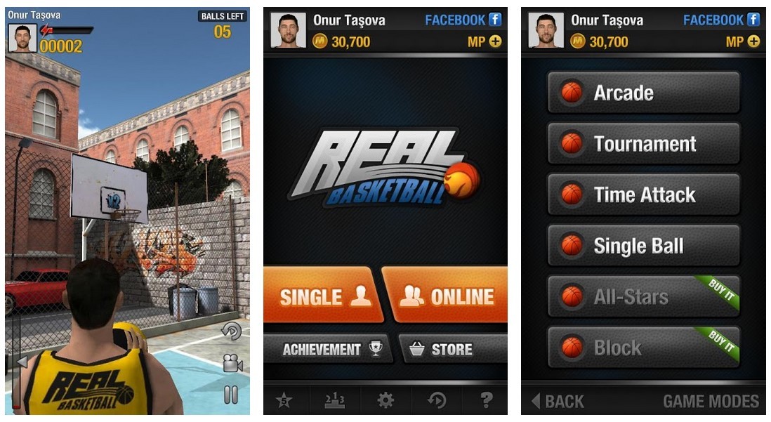 Game Real Basketball (Play Store)
