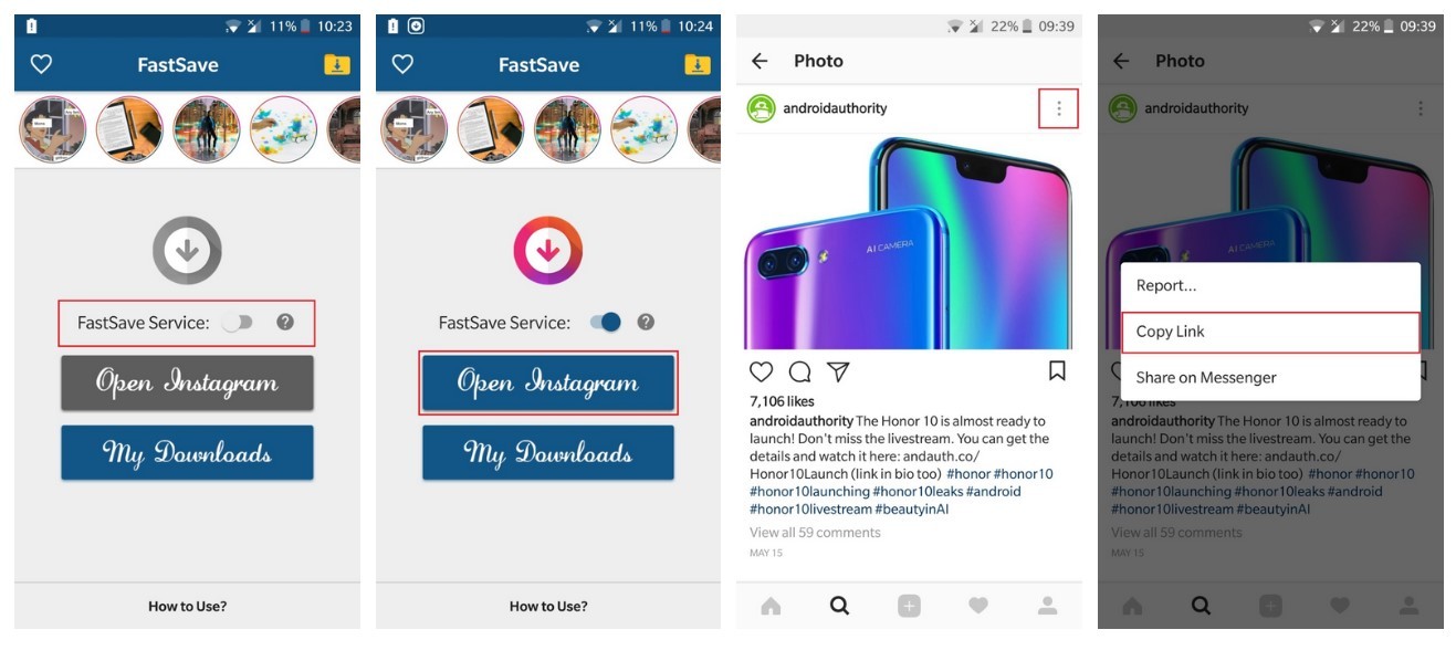 Aplikasi FastSave for Instagram (androidauthority.com)