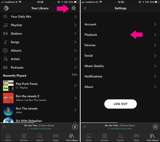 Mengaktifkan equalizer Spotify di iPhone (howtogeek.com)
